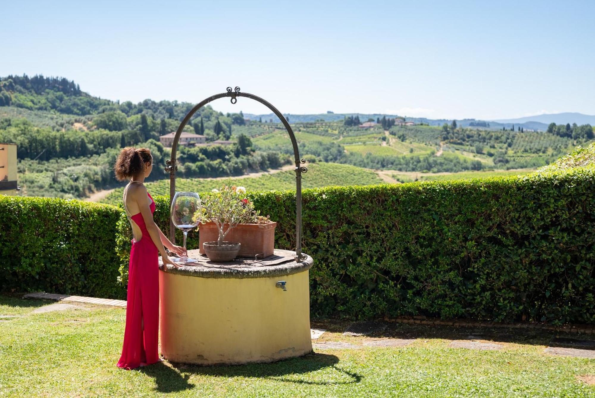 Agriturismo Bio Fattoria Bacio Чертальдо Экстерьер фото